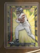 RJ Harvey #RR-15 Rookie Card 2025 Topps Chrome Football Chrome Radiating Rookies