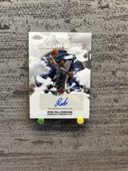 Rob Dillingham #SWS-RD 2025-26 Topps Chrome Basketball Sky Write Signatures