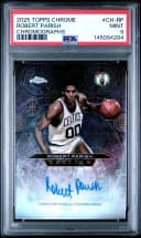 Robert Parish #CH-RP 2025-26 Topps Chrome Basketball Chromographs