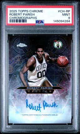 Robert Parish #CH-RP 2025-26 Topps Chrome Basketball Chromographs