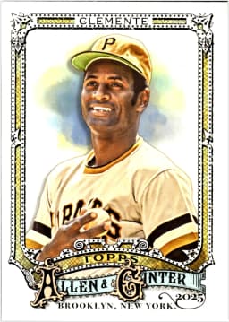 Roberto Clemente #39 2025 Topps Allen & Ginter