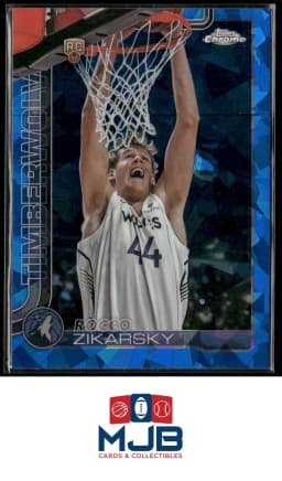 Rocco Zikarsky #296 Rookie Card 2025-26 Topps Chrome Basketball