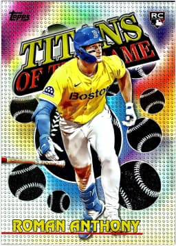 Roman Anthony #TOG-9 Rookie Card 2026 Topps Series 1 Titans of the Game