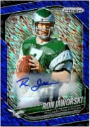 Ron Jaworski #207 Auto 2025 Panini Prizm Navy Camo