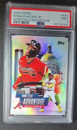 Ronald Acuña Jr. #HA-2 2025 Topps Baseball Home Field Advantage