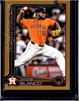 Ronel Blanco #341 2025 Topps Gold