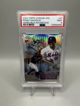 Ronny Mauricio #HFA-30 2024 Topps Update Series Baseball Home Field Advantage