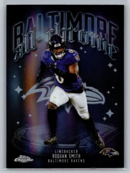 Roquan Smith #ACT-21 2025 Topps Chrome Football All Chrome Team