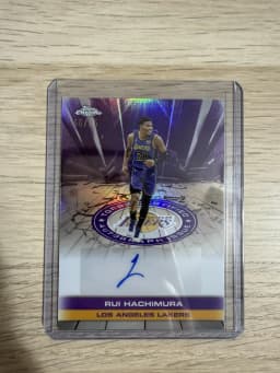 Rui Hachimura #TAU-RHA 2025-26 Topps Chrome Basketball Topps Autograph Issue