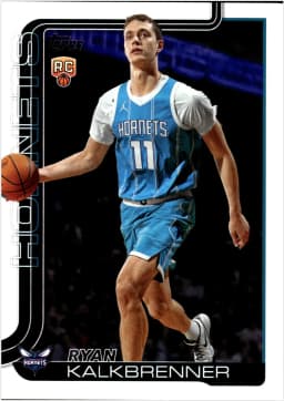 Ryan Kalkbrenner #234 Rookie Card 2025-26 Topps