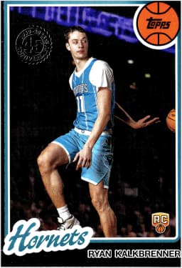 Ryan Kalkbrenner #80BK-77 2025-26 Topps 1980-81 Topps Basketball