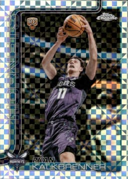 Ryan Kalkbrenner #184 X-Fractor Rookie Card 2025-26 Topps Chrome Basketball