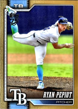 Ryan Pepiot #313 2026 Topps Series 1 Gold