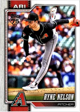 Ryne Nelson #114 2026 Topps Series 1