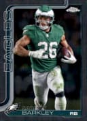 Saquon Barkley #TECMO-22 2025 Topps Chrome Football Tecmo Super Bowl