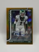 Sauce Gardner #BA-SG 2025 Topps Chrome Football Base Cards Autograph Variation