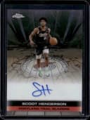 Scoot Henderson #TAU-SH 2025-26 Topps Chrome Basketball Topps Autograph Issue