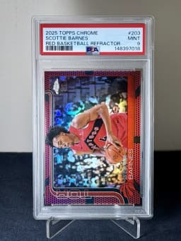 Scottie Barnes #203 2025-26 Topps Chrome Basketball