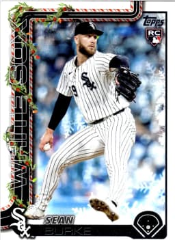 Sean Burke #H106 Rookie Card 2025 Topps Holiday