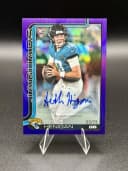 Seth Henigan #RA-SH Rookie Card 2025 Topps Chrome Football Rookies Autograph Variation
