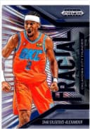Shai Gilgeous-Alexander #4 2024-25 Panini Prizm Black Fractal