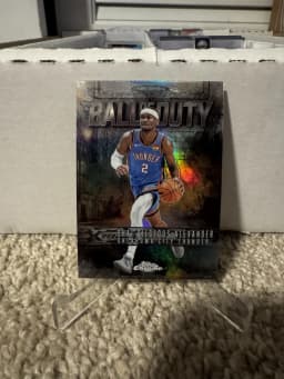 Shai Gilgeous-Alexander #BD-6 2025-26 Topps Chrome Basketball Ball Of Duty