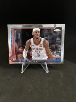 Shai Gilgeous-Alexander #IS-6 2025-26 Topps Chrome Basketball Infinite Sapphire