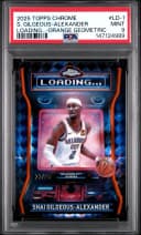 Shai Gilgeous-Alexander #LD-1 2025-26 Topps Chrome Basketball Loading