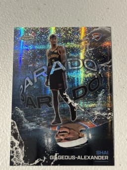 Shai Gilgeous-Alexander #PX-5 2025-26 Topps Chrome Basketball Paradox
