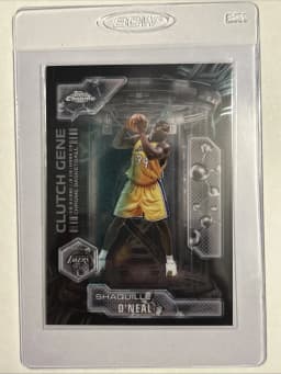 Shaquille O'Neal #CG-27 2025-26 Topps Chrome Basketball Clutch Gene