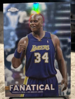 Shaquille O'Neal #FAN-16 2025-26 Topps Chrome Basketball Fanatical