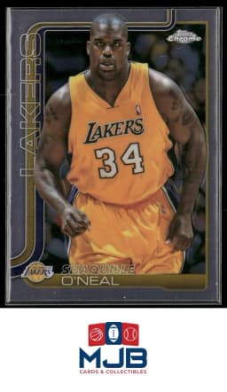 Shaquille O'Neal #FIN-10 2025-26 Topps Chrome Basketball Finals