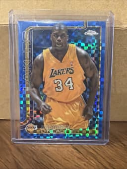Shaquille O'Neal #GC-11 2025-26 Topps Chrome Basketball Glass Canvas