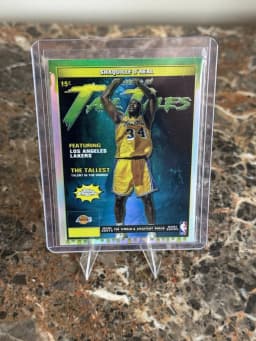 Shaquille O'Neal #TT-11 2025-26 Topps Chrome Basketball Tall Tales