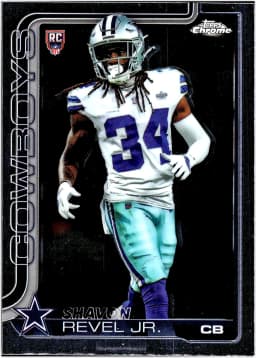 Shavon Revel Jr. #301 Rookie Card 2025 Topps Chrome Football
