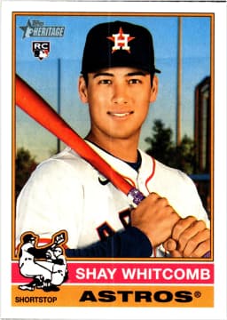Shay Whitcomb #362 Rookie Card 2025 Topps Heritage
