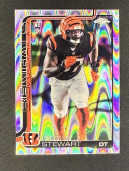Shemar Stewart #363 Rookie Card 2025 Topps Chrome Football
