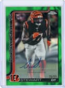 Shemar Stewart #RA-SS Rookie Card 2025 Topps Chrome Football Rookies Autograph Variation