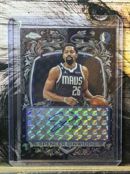 Spencer Dinwiddie #SS-SD 2025-26 Topps Chrome Basketball Signature Style