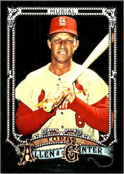 Stan Musial #64 2025 Topps Allen & Ginter Chrome