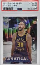 Stephen Curry #FAN-14 2025-26 Topps Chrome Basketball Fanatical