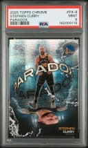 Stephen Curry #PX-8 2025-26 Topps Chrome Basketball Paradox