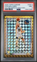Stephen Curry #XW-5 2025-26 Topps Chrome Basketball Xs And Whoas