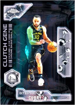 Stephen Curry #CG-2 2025-26 Topps Chrome Clutch Gene