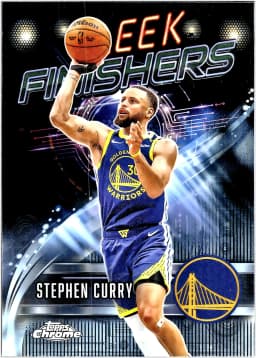 Stephen Curry #SF-1 2025-26 Topps Chrome Sleek Finishers