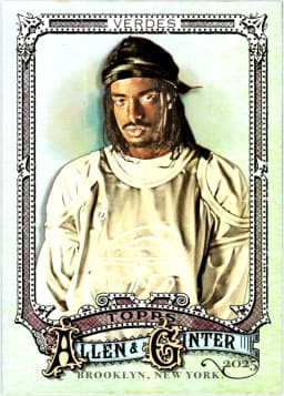 Tai Verdes #298 2025 Topps Allen & Ginter Silver Portrait