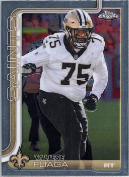 Taliese Fuaga #219 2025 Topps Chrome Football