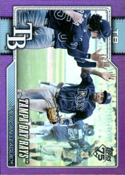 Tampa Bay Rays #408 Purple Rainbow Foil /250 2026 Topps Series 2 Baseball
