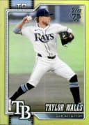 Taylor Walls #421 Yellow Rainbow Foil /399 2026 Topps Series 2 Baseball