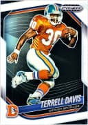Terrell Davis #51 2025 Panini Prizm Black Prizms White